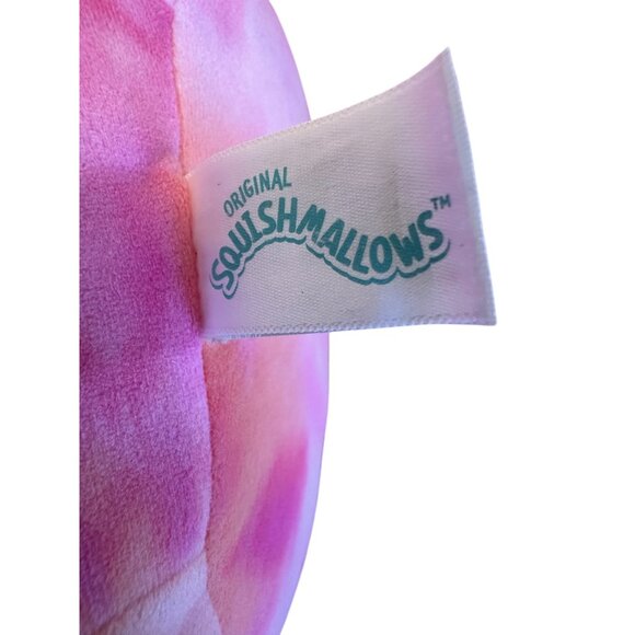 Original Squishmallows Cici The Cat Plush Toy With Bow Pink/Orange Tie-Dye 8" - Picture 5 of 7